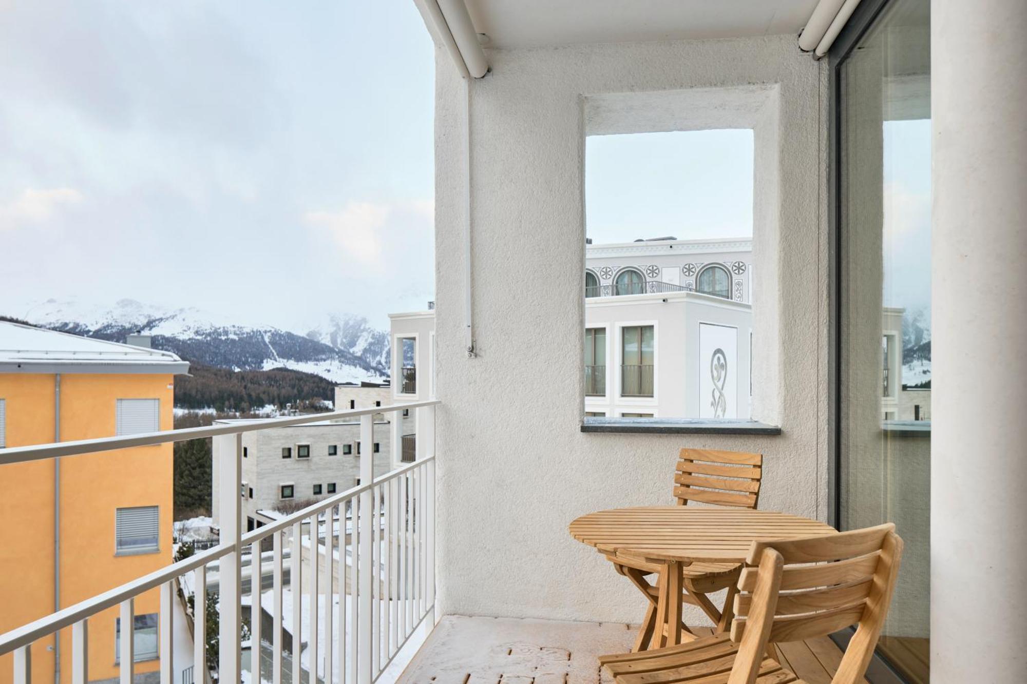 Hotel Maistra 160 Pontresina Buitenkant foto