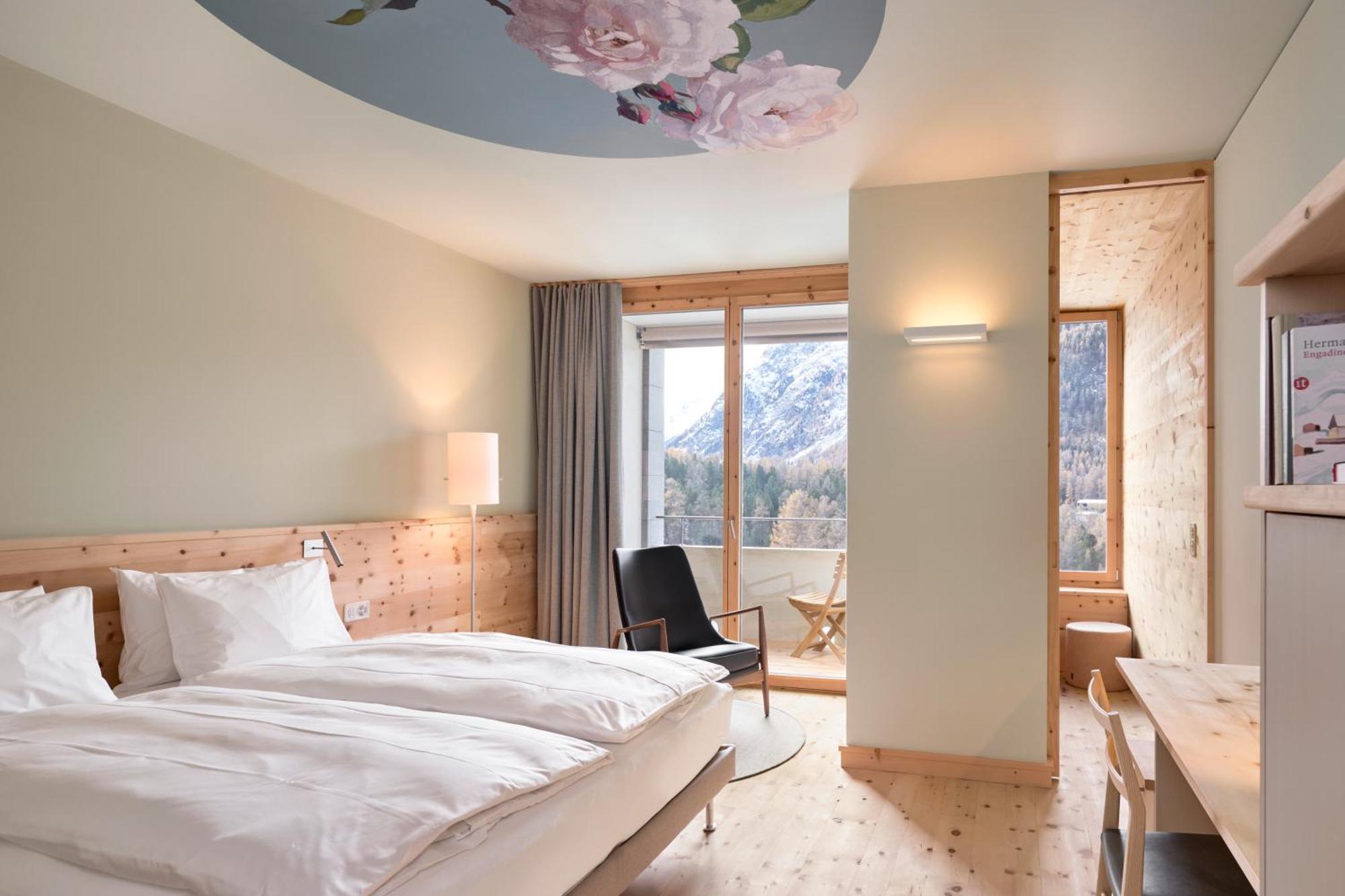 Hotel Maistra 160 Pontresina Buitenkant foto