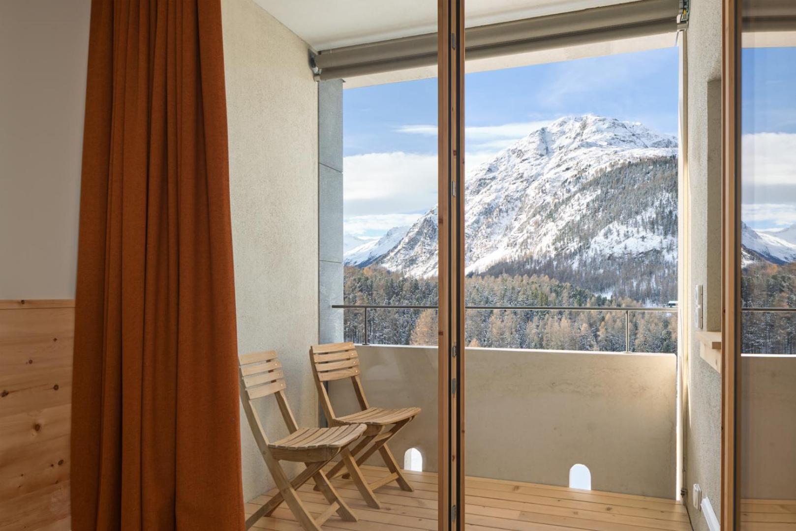 Hotel Maistra 160 Pontresina Buitenkant foto